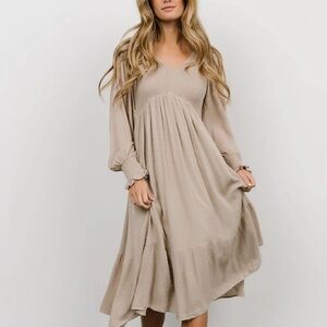 Baltic born tan dress